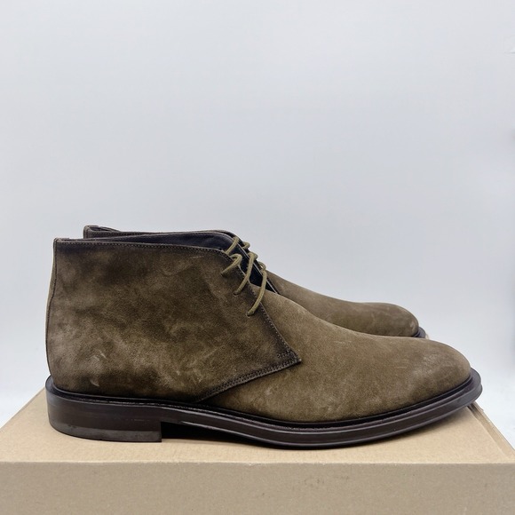 To Boot New York Richard Men\'s Chukka Boots Brown Suede Lace Up US 10.5 $450 main image 10